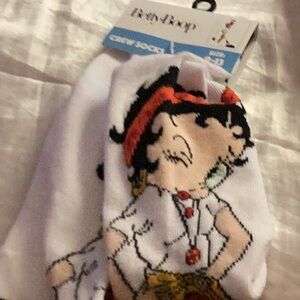 ❤️NWOT Betty Boop Fun to Wear Socks Size 9—13 
Closet Must Have ❤️
